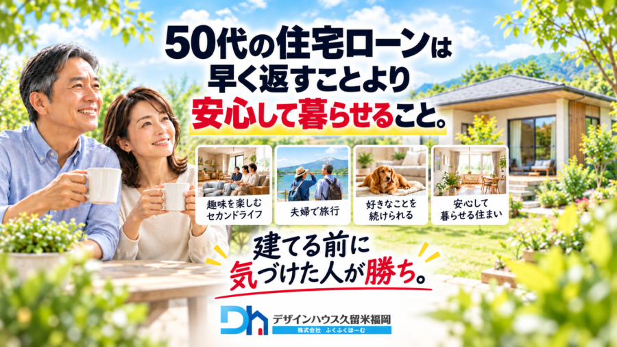 50代の住宅ローンは繰上返済より現金？建て替え資金の判断基準